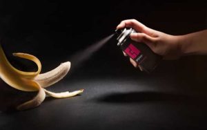 Delay sprays work by desensitizing the skin, typically using a mild anesthetic like lidocaine.